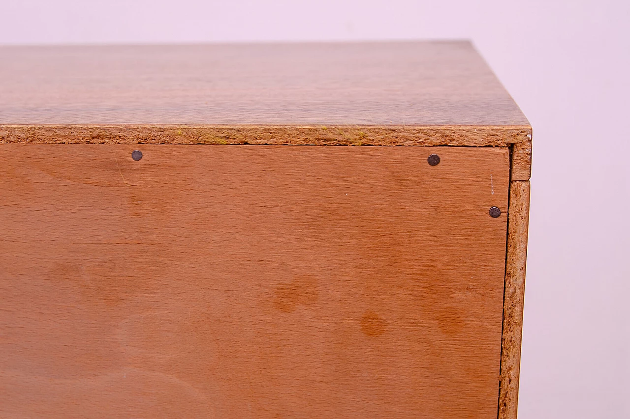 Walnut sideboard by Sedláček and Vyčítal for Dřevotvar, 1960s 20