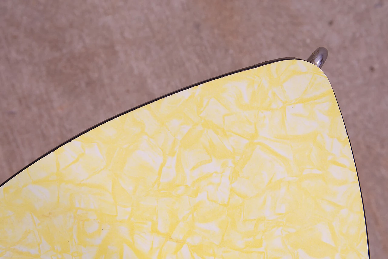 Chromed metal and formica plant stool by Kovona, 1960s 6