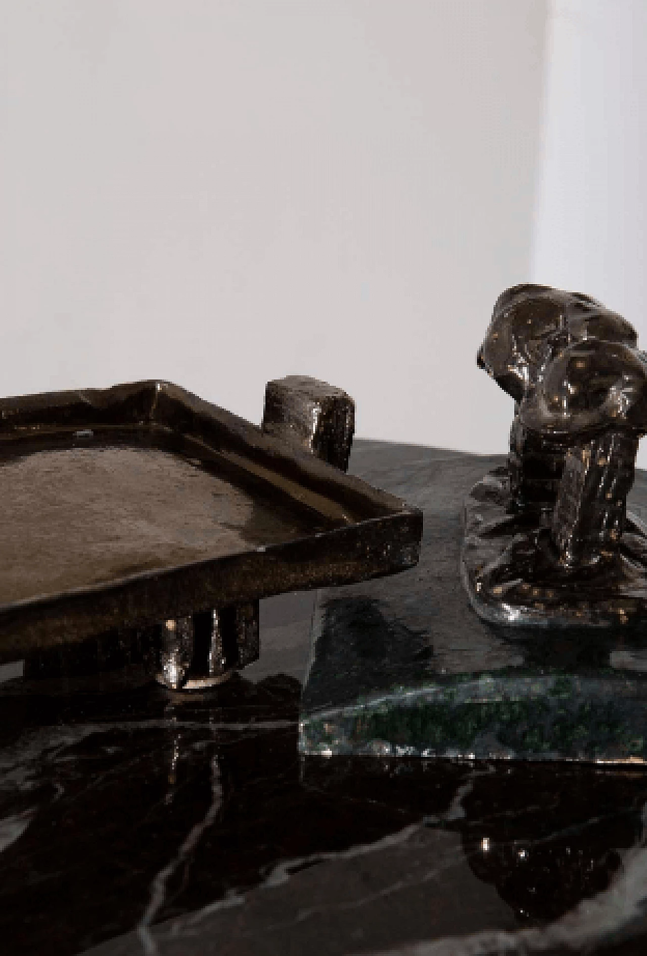 Painted ceramic jewelry box, 1970s 4