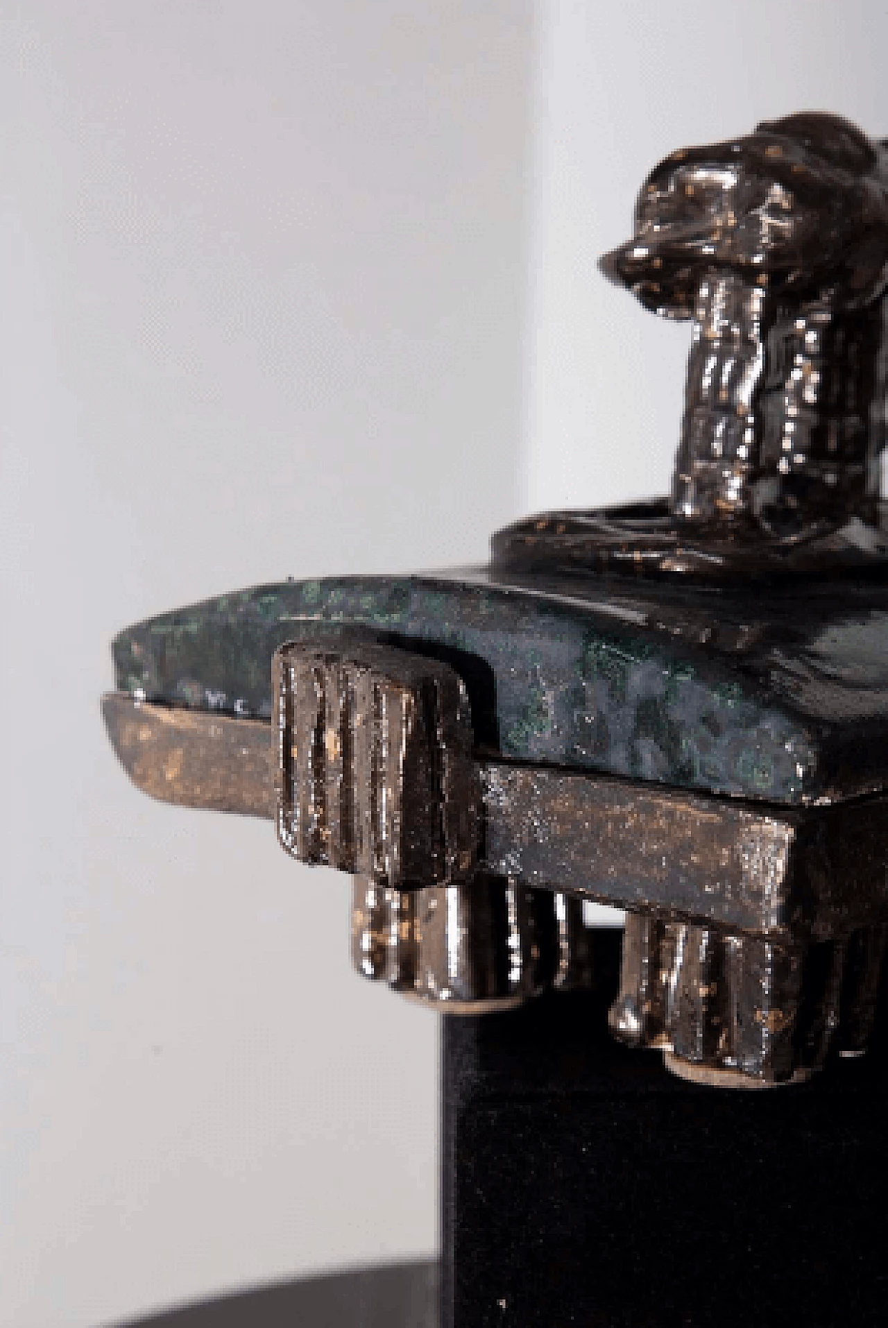 Painted ceramic jewelry box, 1970s 5