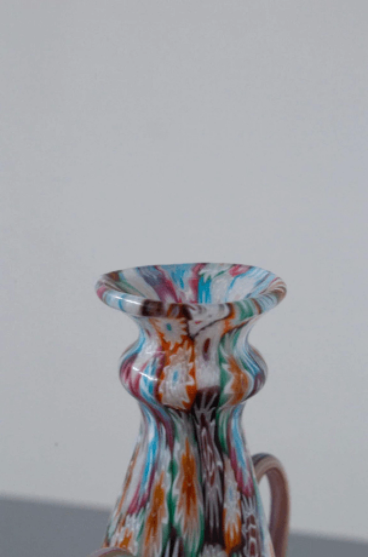 Millefiori Murano murrine glass vase by Fratelli Toso, 1920s 8