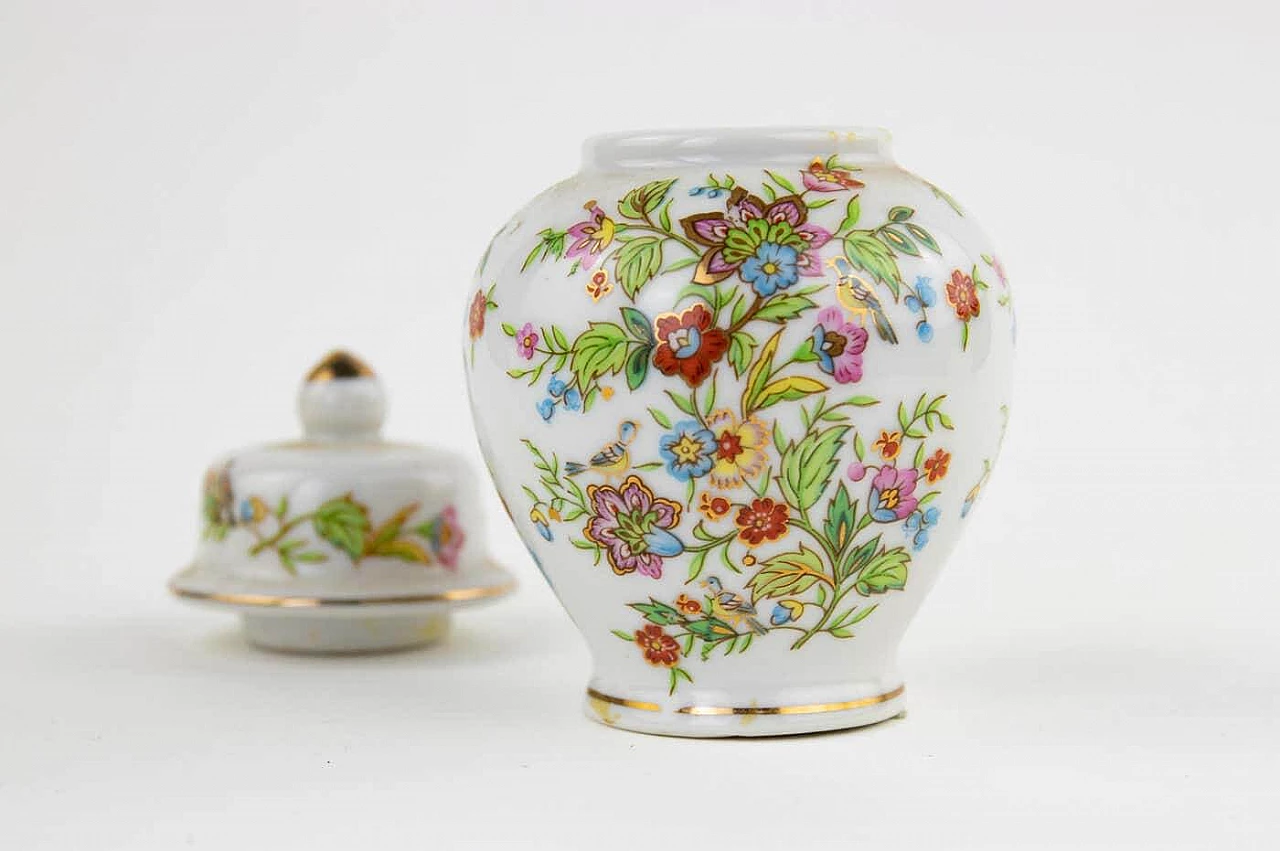 Vaso Kutani in ceramica giapponese, anni '90 2