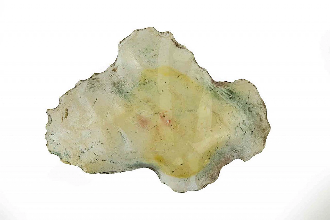 Posacenere in terracotta dipinto a mano, anni '70 3