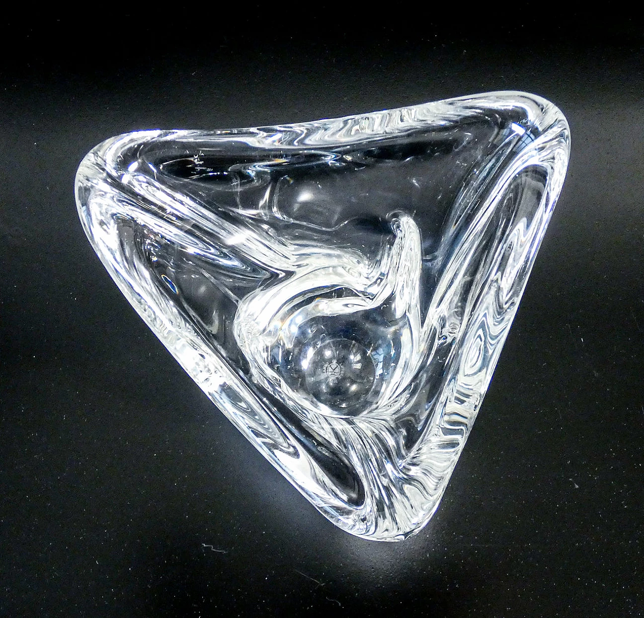 Vaso in cristallo di Sevres, anni '60 5