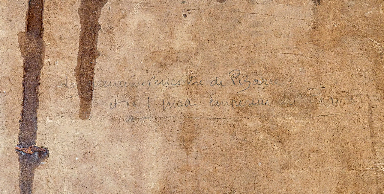 Gustave Alaux, Incontro fra Pizarro e il sovrano Inca Atahualpa, olio su tavola, inizio '900 10