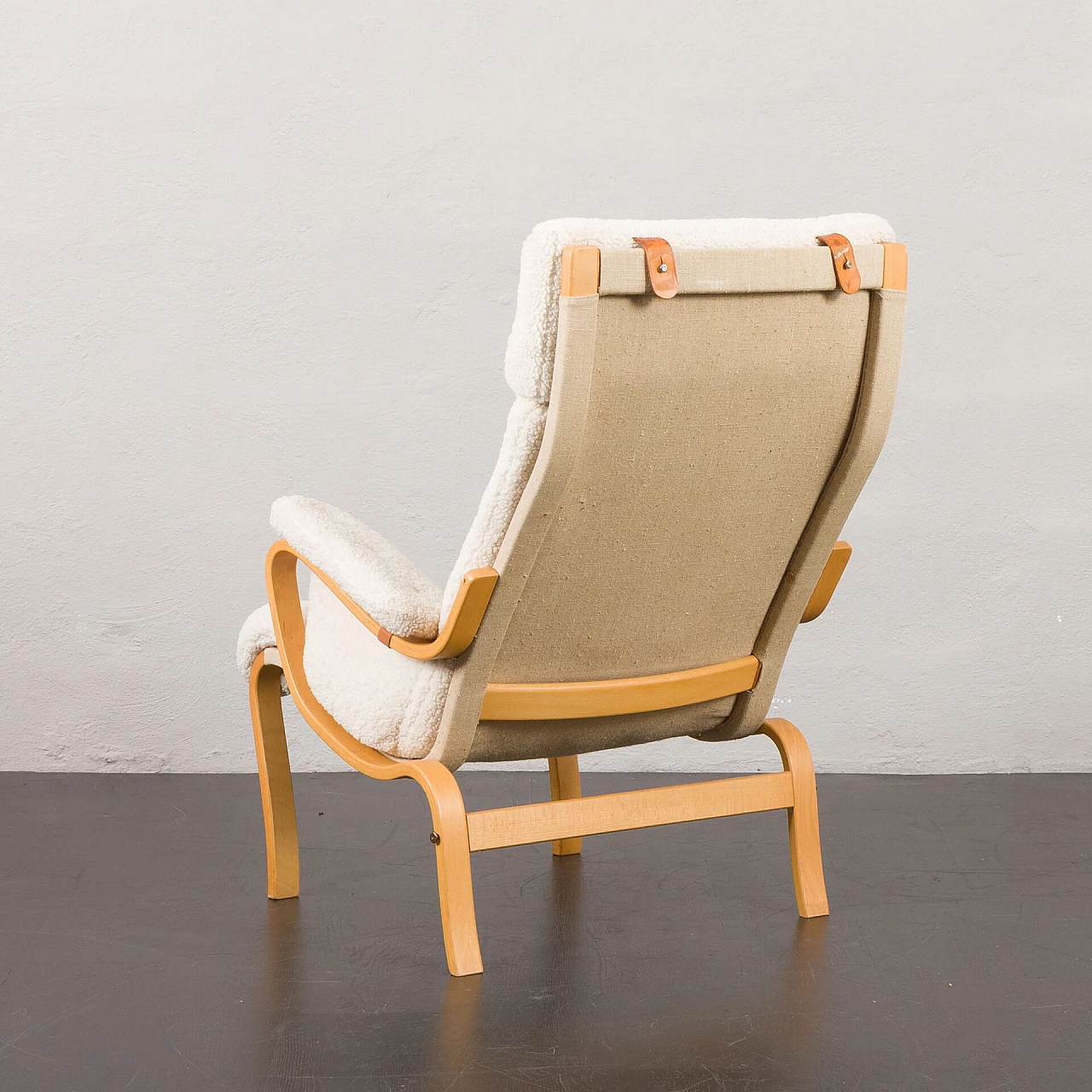 Danish armchair in the style of Bruno Mathsson, 1970s 5