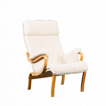 Danish armchair in the style of Bruno Mathsson, 1970s