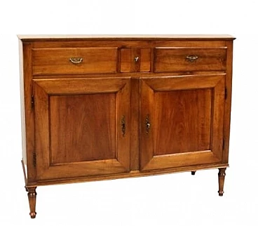 Lombard Directoire solid walnut sideboard, late 18th century