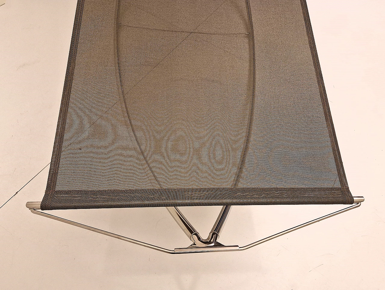 Steel and fabric e-Z hammock by Royal Botania, 1990s 2