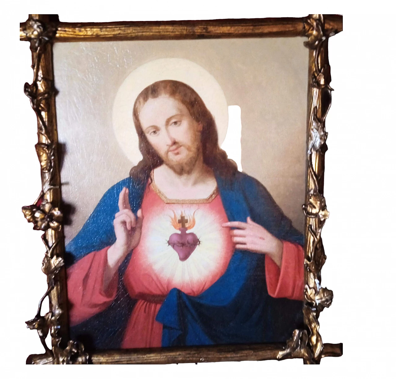 Ritratto di Cristo, dipinto a olio su tela attribuito a Sassoferrato, seconda metà del '600 13