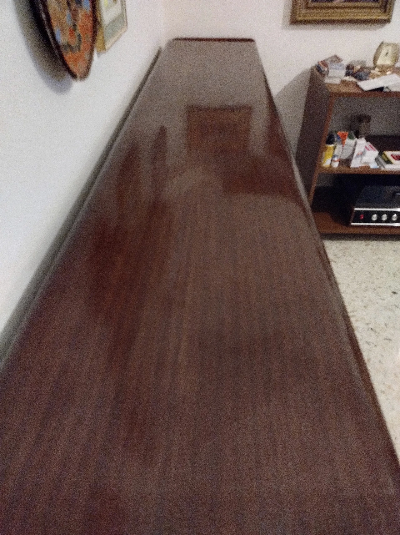 Mobile in legno con letto apribile di Antonio Gorgone, anni '50 3