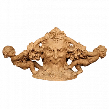 Vaso centrotavola in terracotta di Georges Flamand