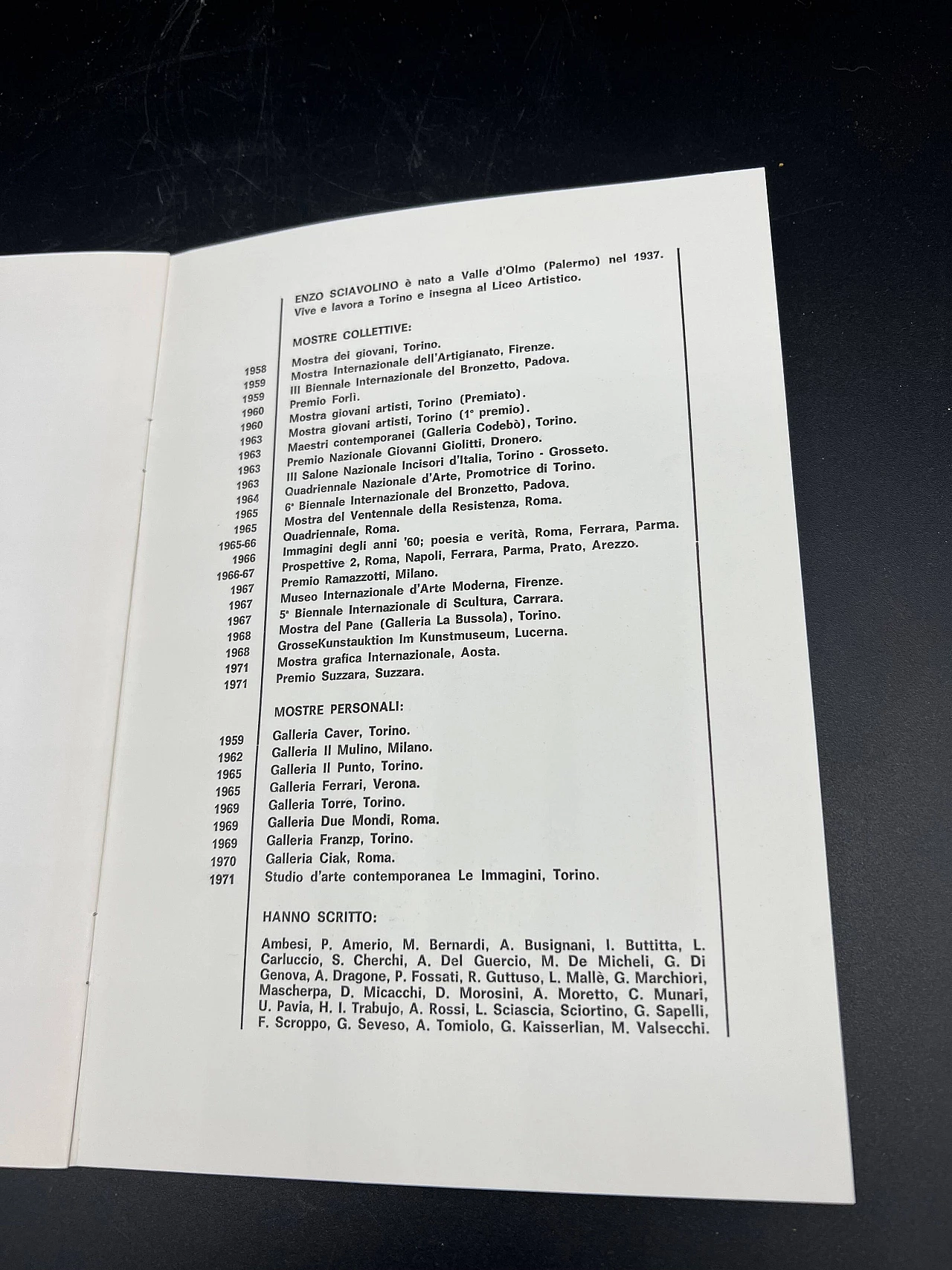 Enzo Sciavolino, Figure, scultura in bronzo a cera persa, 1959 8