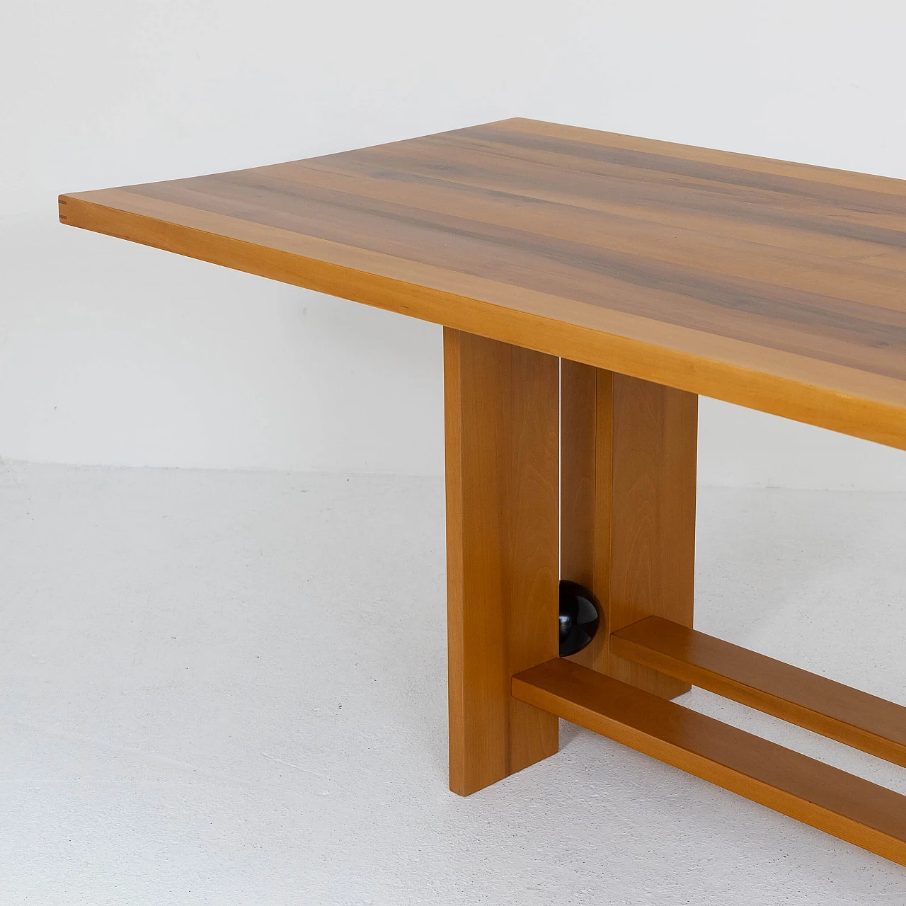 Wooden table by Soelle Palline for FVA Valenti, 1990s 3