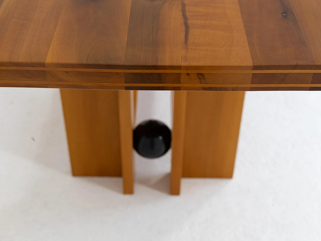 Wooden table by Soelle Palline for FVA Valenti, 1990s 6