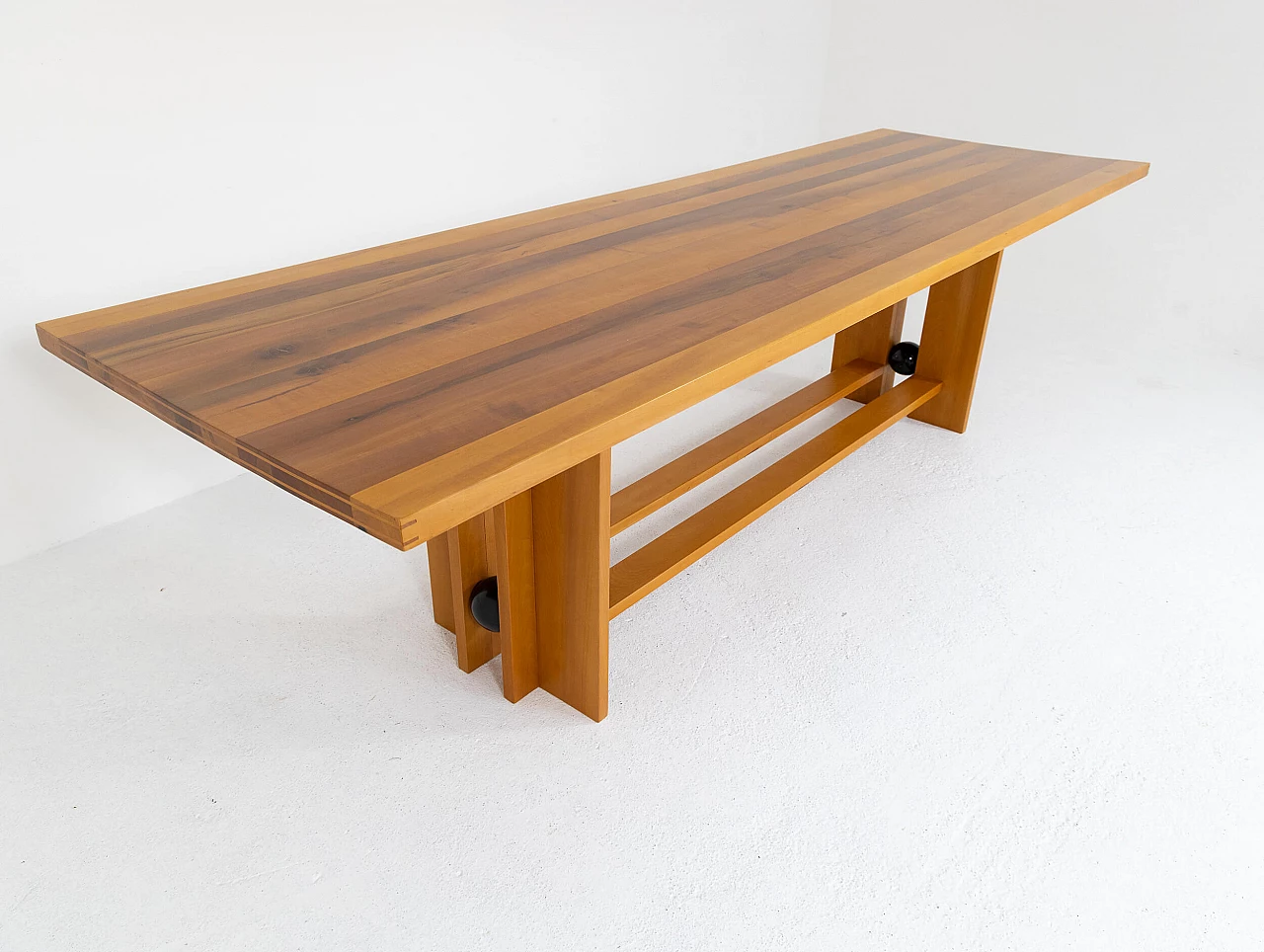 Wooden table by Soelle Palline for FVA Valenti, 1990s 8