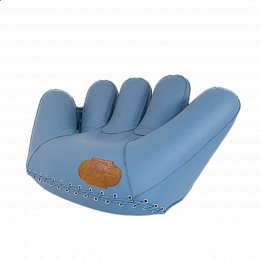 Poltrona P100 JOE detta anche Guantone di De Pas, D'Urbino e Lomazzi per Poltronova, anni '70