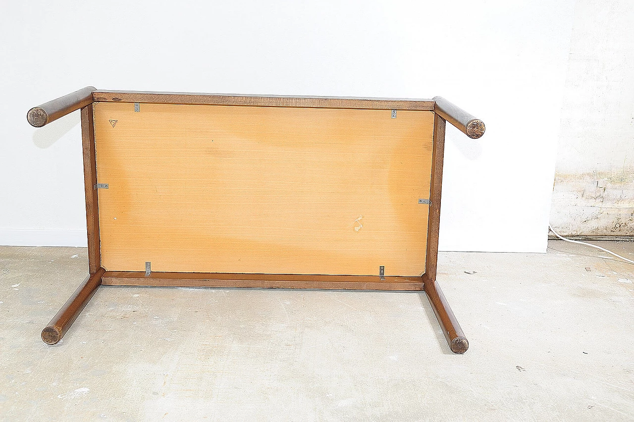 Beech coffee table, 1970s 7