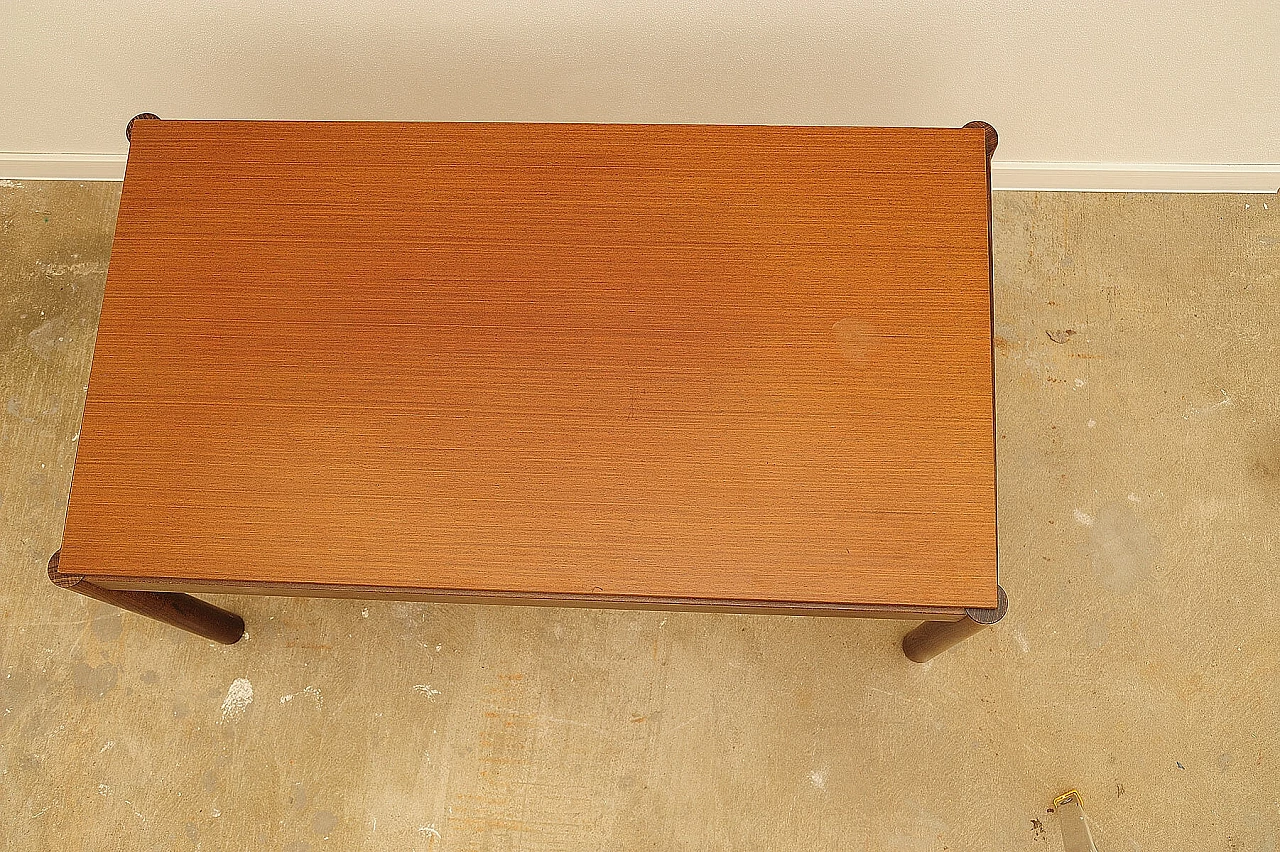 Beech coffee table, 1970s 9