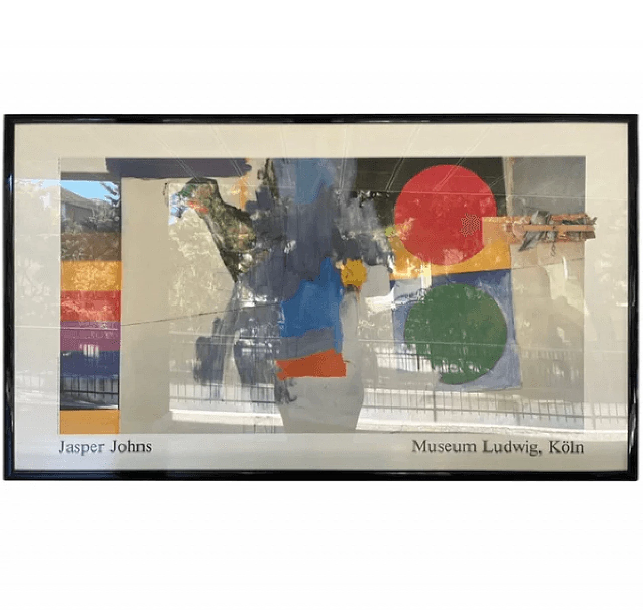 Jasper Johns, Museum Ludwig Köln, paper poster, 1987 1