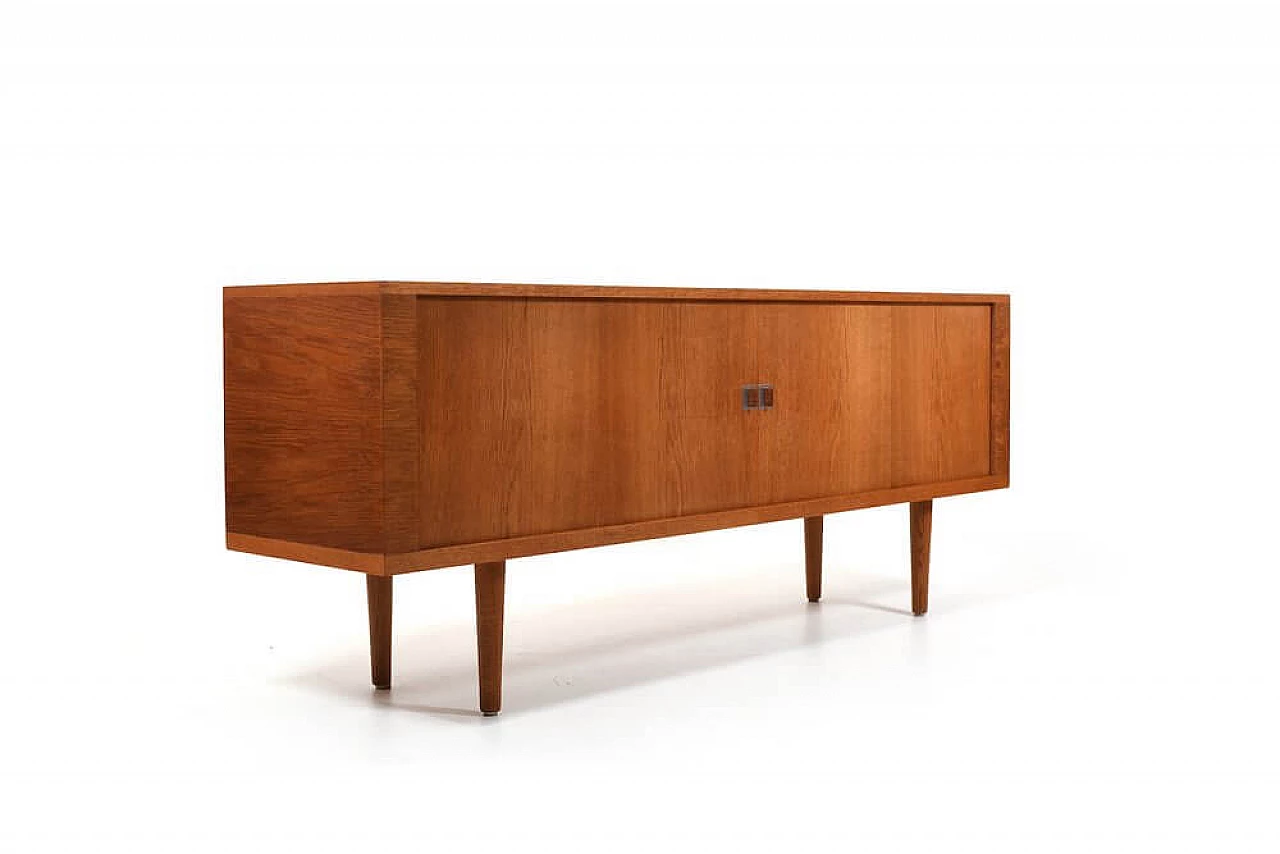 Credenza RY25 in rovere di Hans J. Wegner per Ry Møbler, anni '50 1