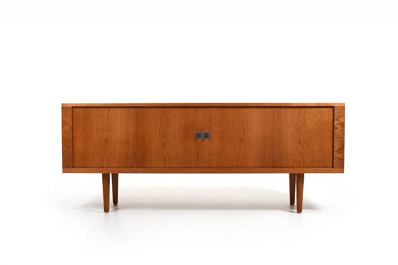 Credenza RY25 in rovere di Hans J. Wegner per Ry Møbler, anni '50 3