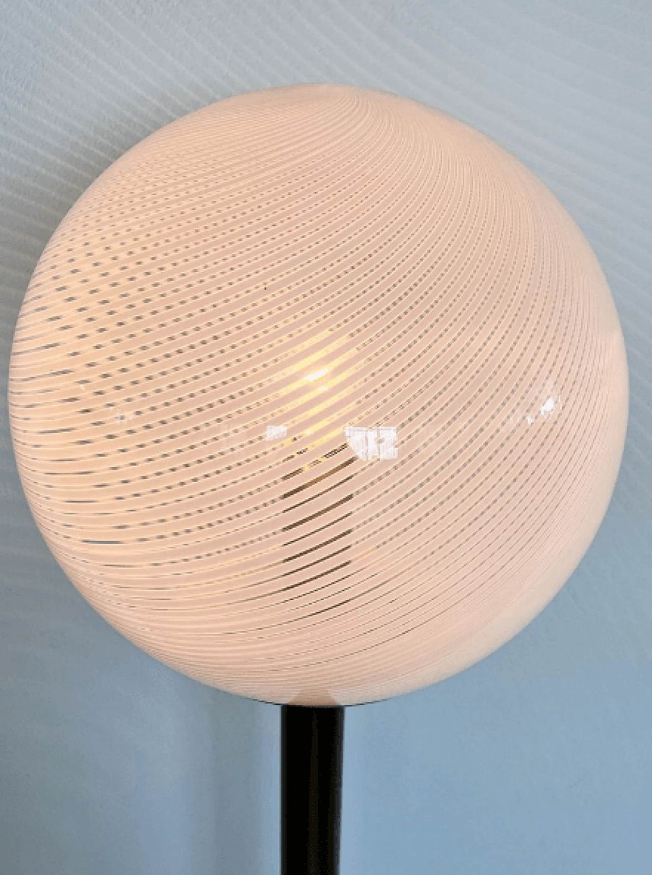 Brass and Murano glass floor lamp, 1970s 12