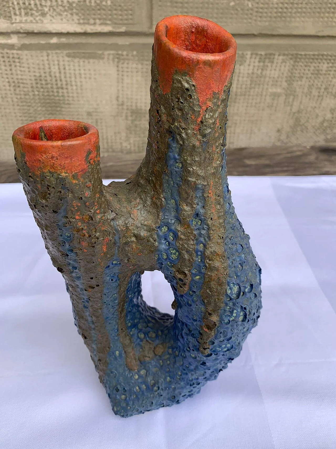 Vaso in ceramica di Lenci, anni '50 2