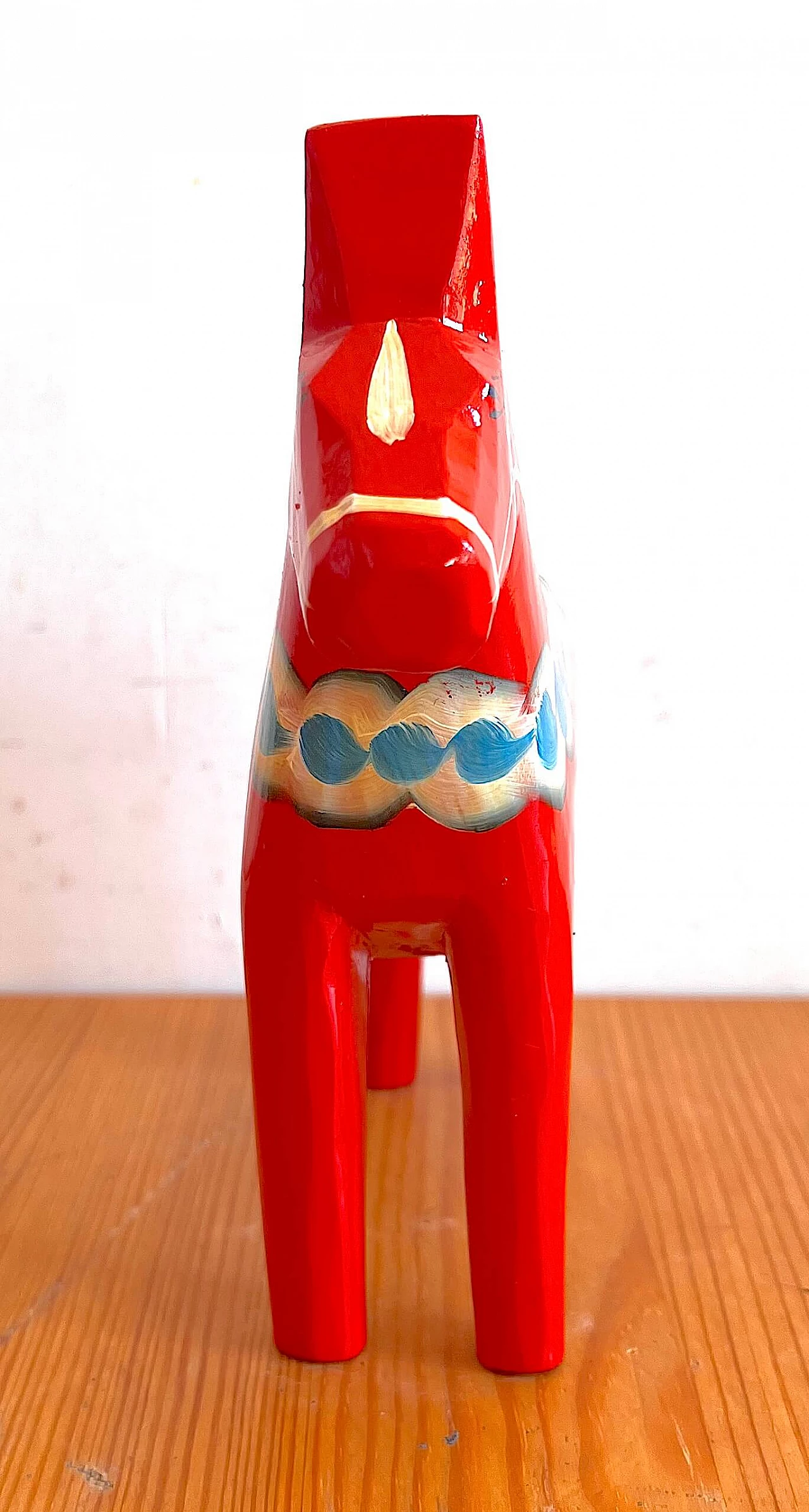 Wooden horse by Nils Olssen for Äkta Dalahemslöjd, 1970s 4