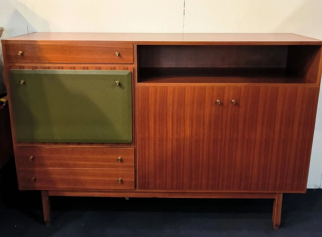 Credenza con cassetti e ante di George Coslin per 3V Arredamenti, anni '60 2
