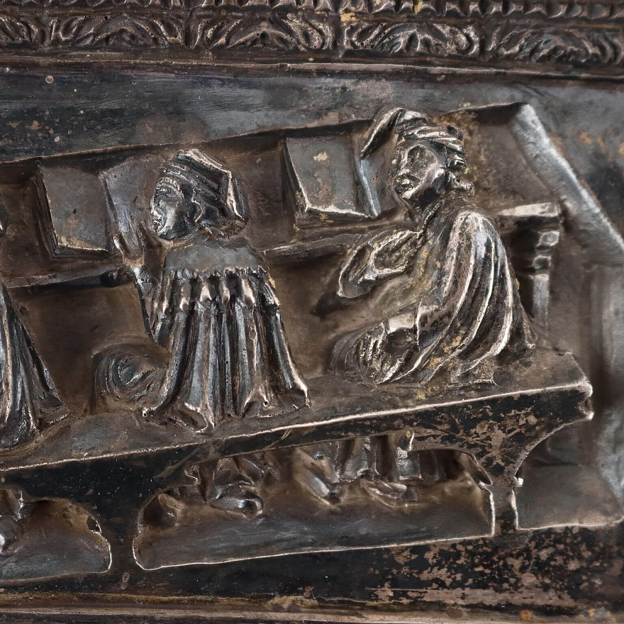 Formella in argento, riproduzione dalla Basilica di San Zeno a Verona 4