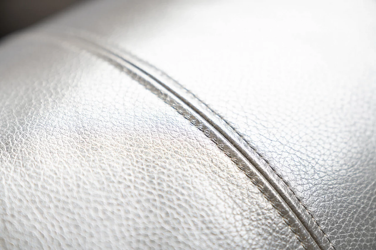 Black leather Gaudi sofa by Bretz, 1990s 7