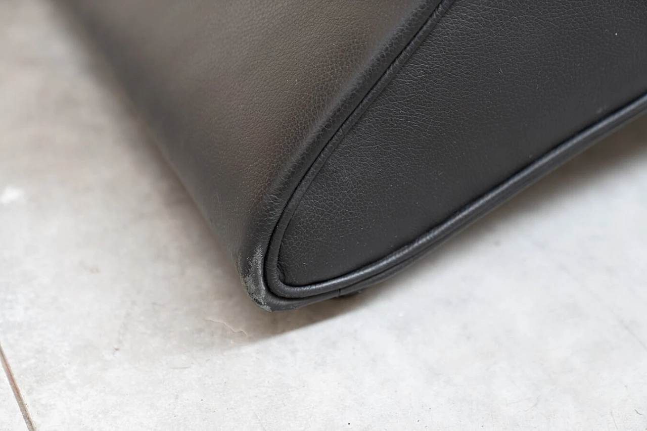 Black leather Gaudi sofa by Bretz, 1990s 21