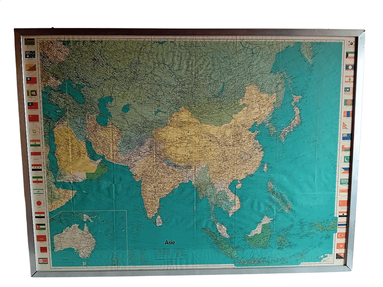 Map of Asia, 1980s 21