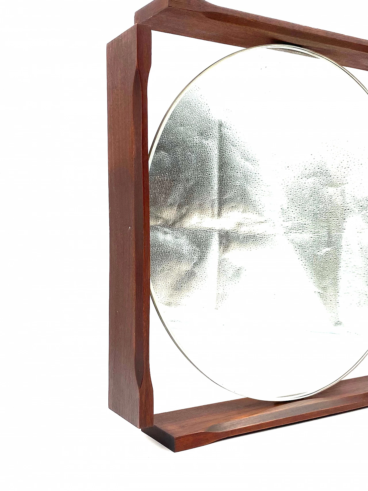 Table mirror with teak frame, 1960s 14
