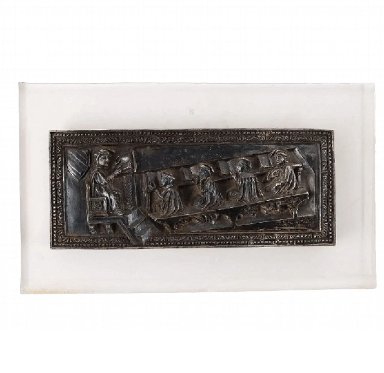 Silver tile, reproduction from the Basilica of San Zeno in Verona 9