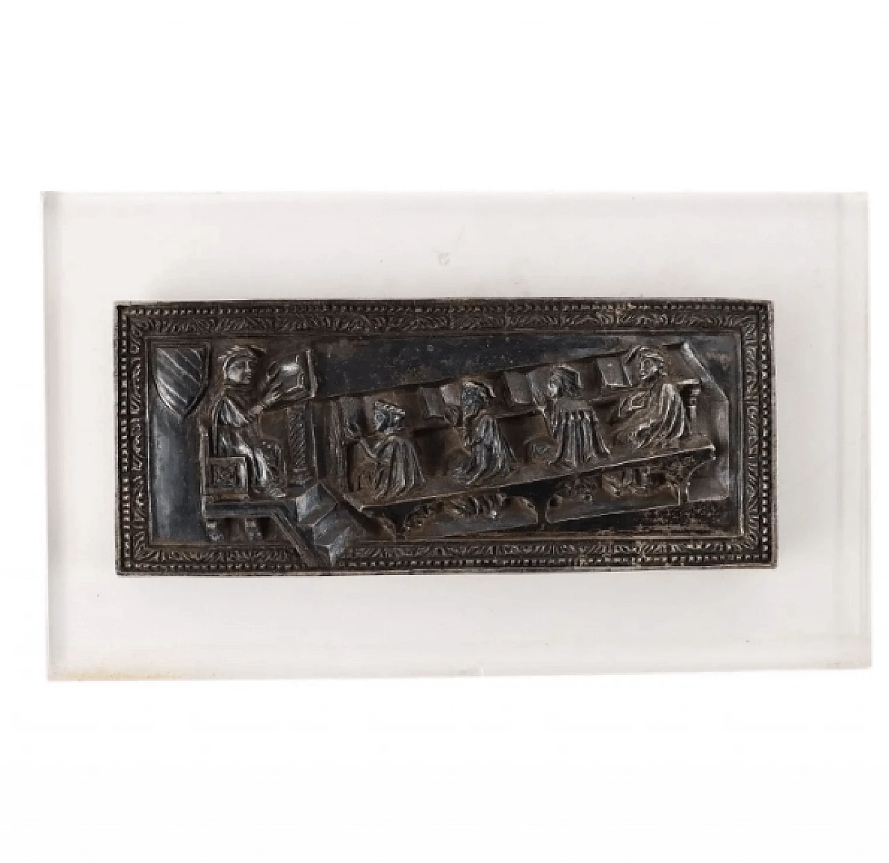 Silver tile, reproduction from the Basilica of San Zeno in Verona 10