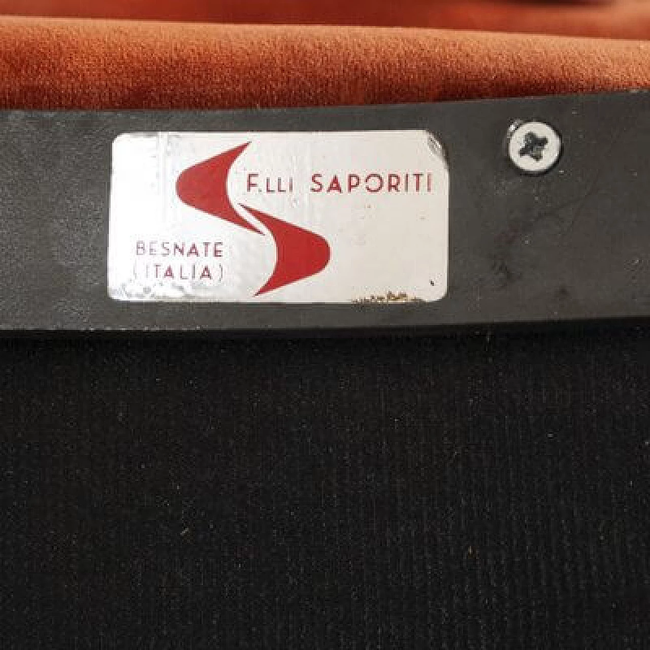 Coppia di poltrone di Sergio Saporiti per F.lli Saporiti Besnate Italia, anni '60 9