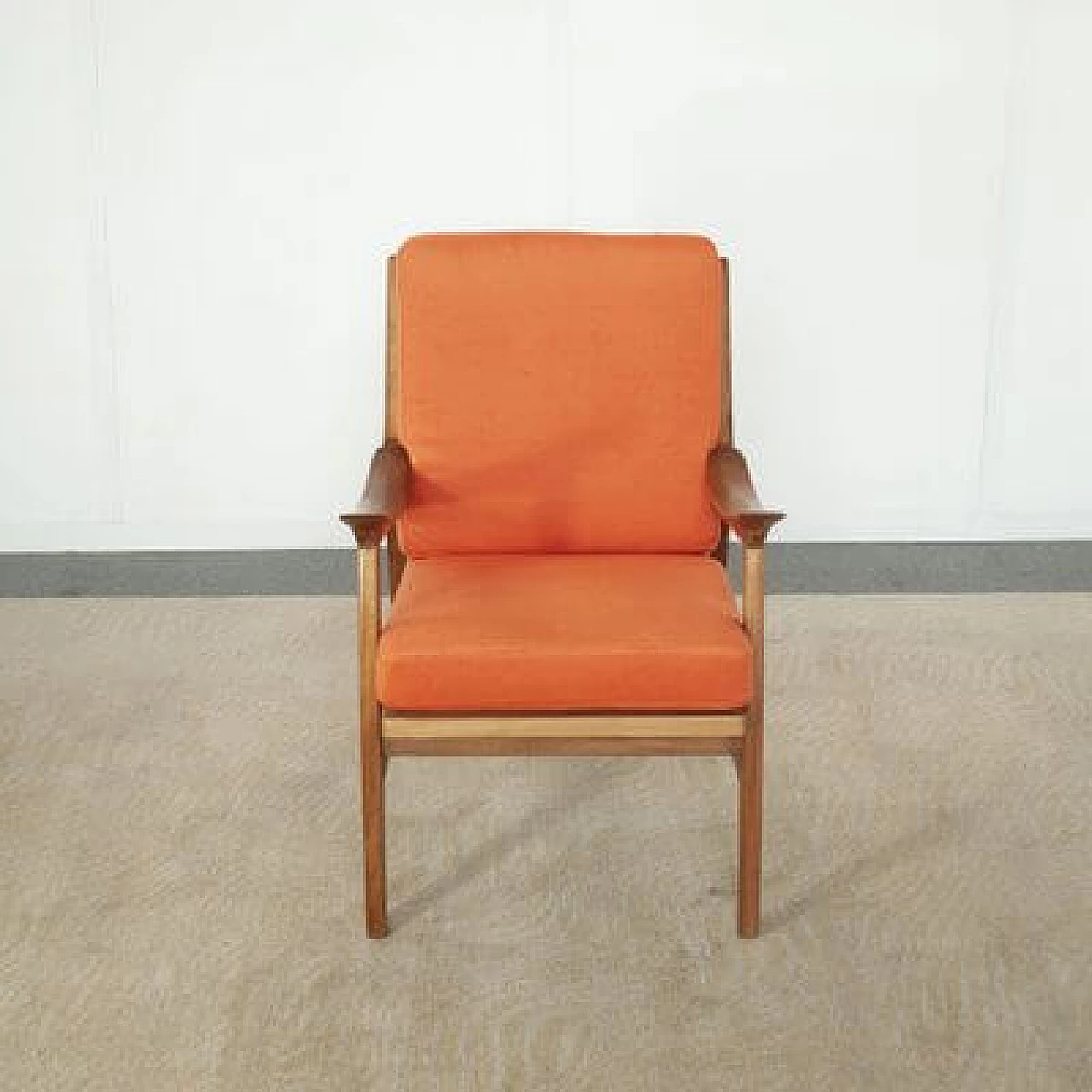 Nordic armchair in the style of Finn Juhl, 1960s 5