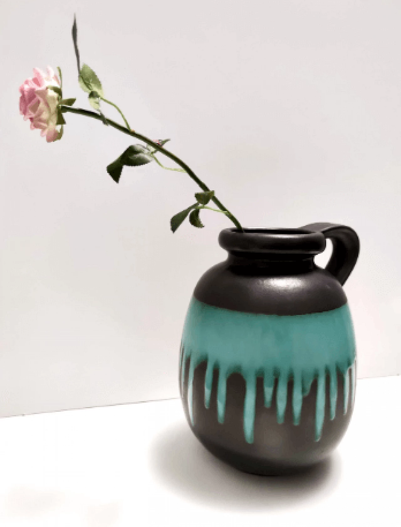 Vaso Multi-Color 484-30 in ceramica Fat Lava di Paul Scheurich WGP, anni '70 2