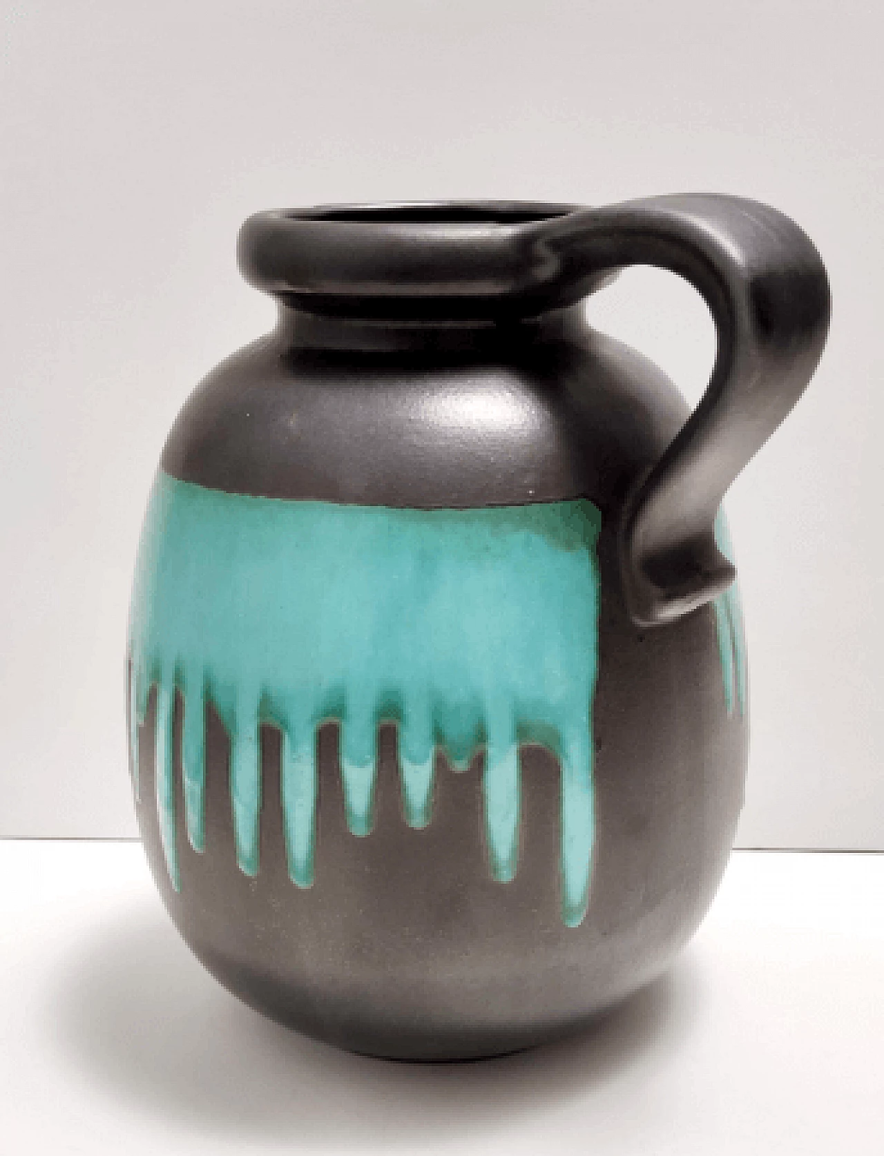 Vaso Multi-Color 484-30 in ceramica Fat Lava di Paul Scheurich WGP, anni '70 5