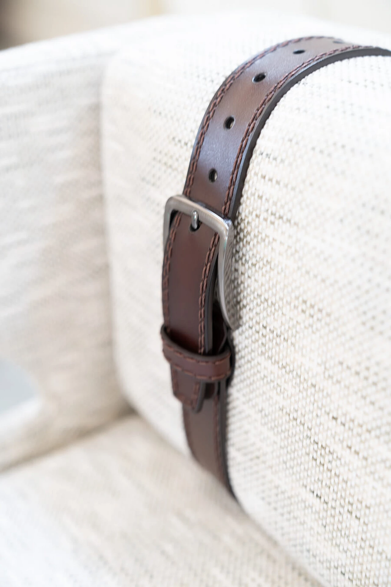 Bentwood armchair with leather straps, 2000s 11