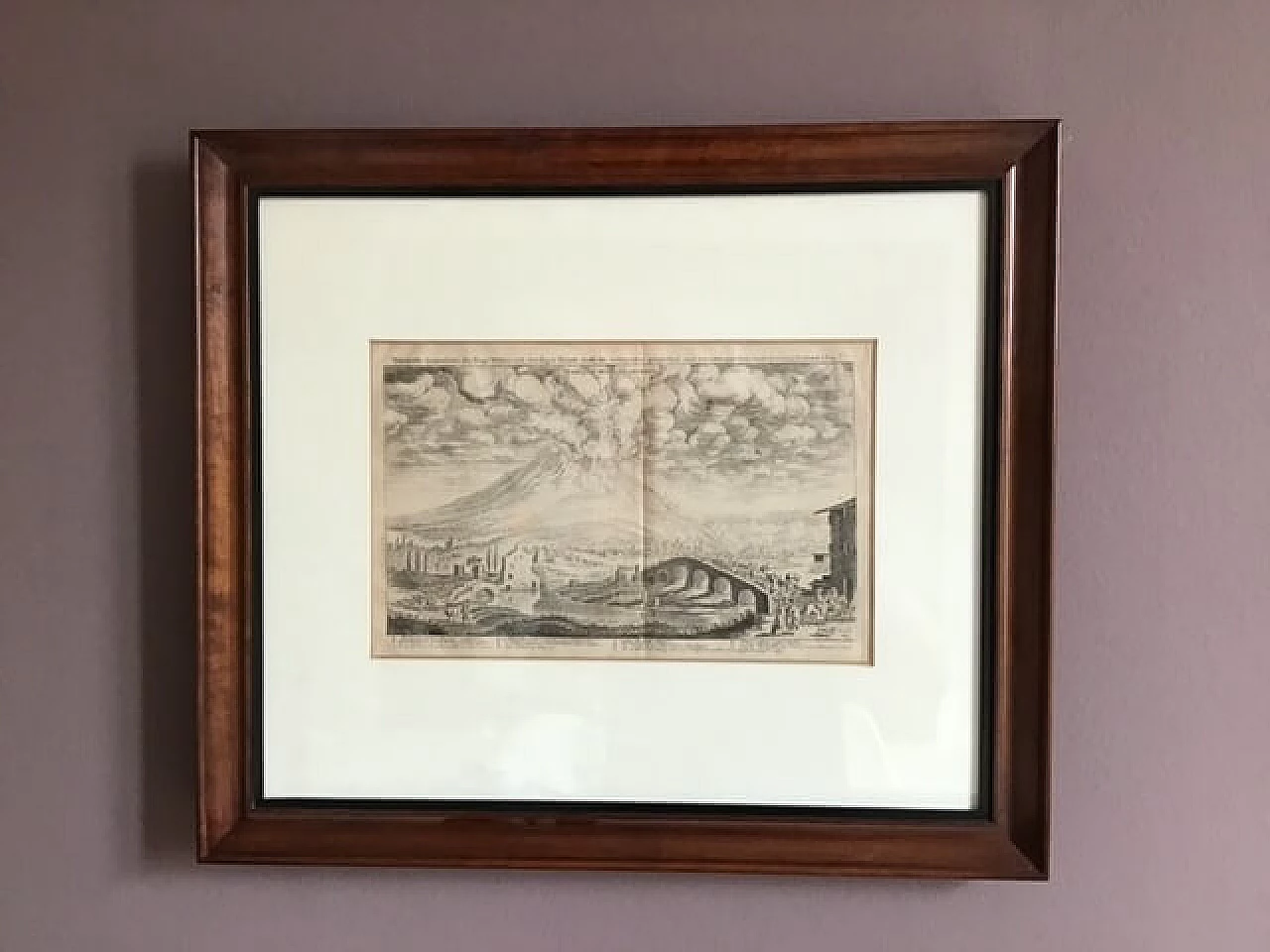 J. von Sandrart and M. Merian, Eruption of Vesuvius, engraving, 17th century 9