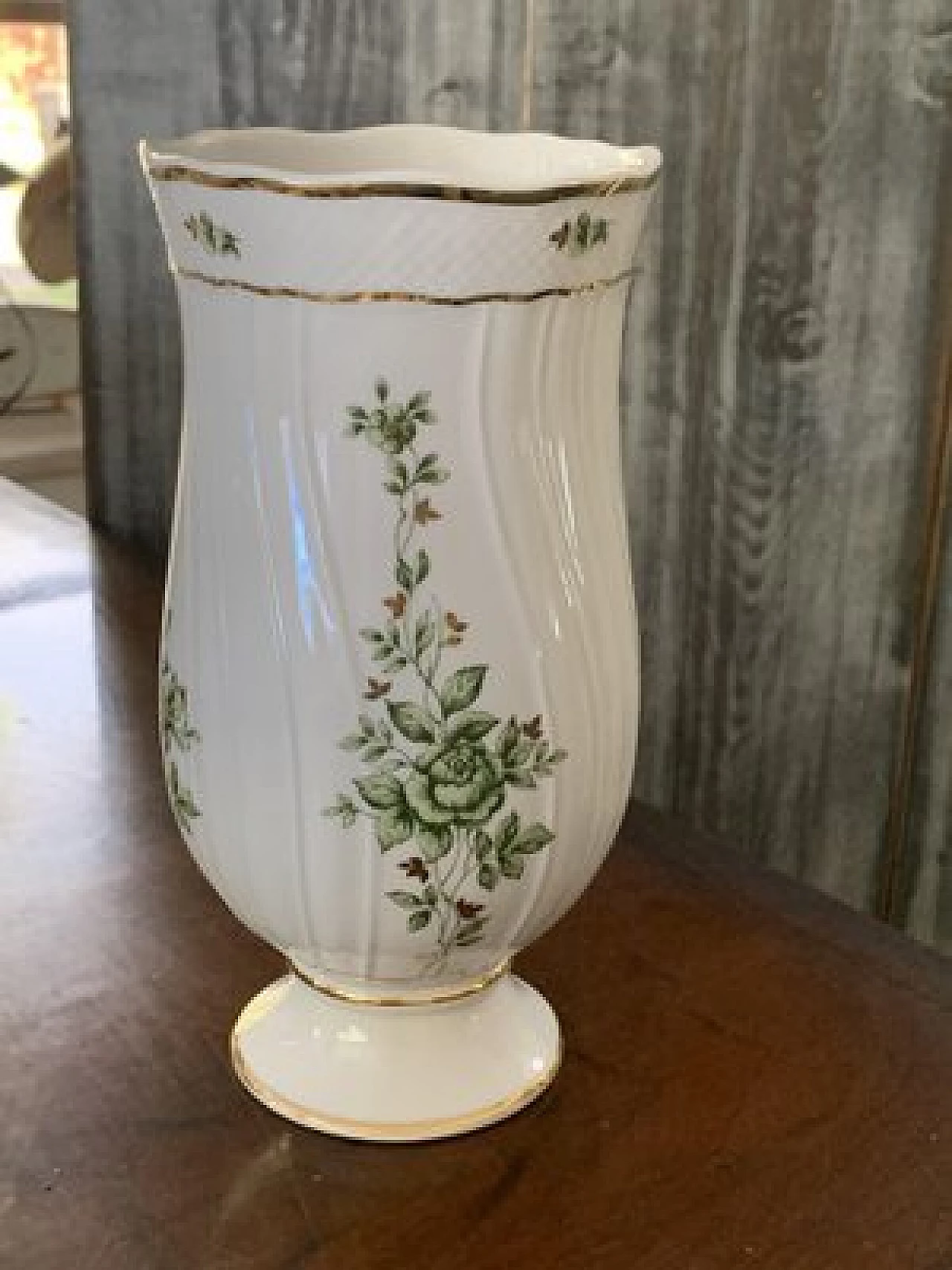 Vaso in porcellana di Hollóháza, anni '80 2
