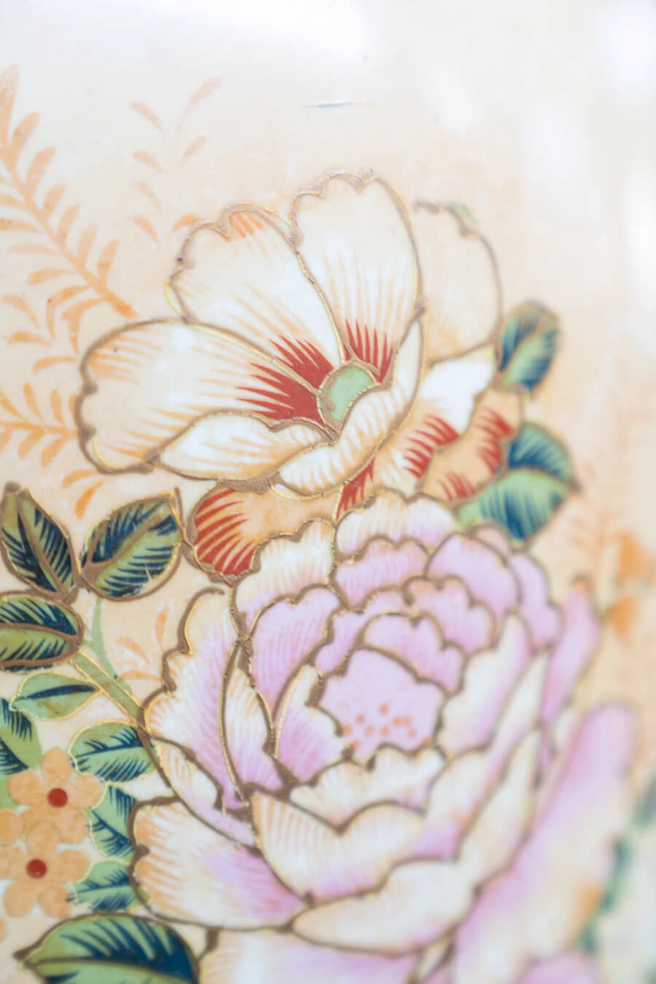 Vaso cinese Golden Satsuma del periodo Meiji, '800 19