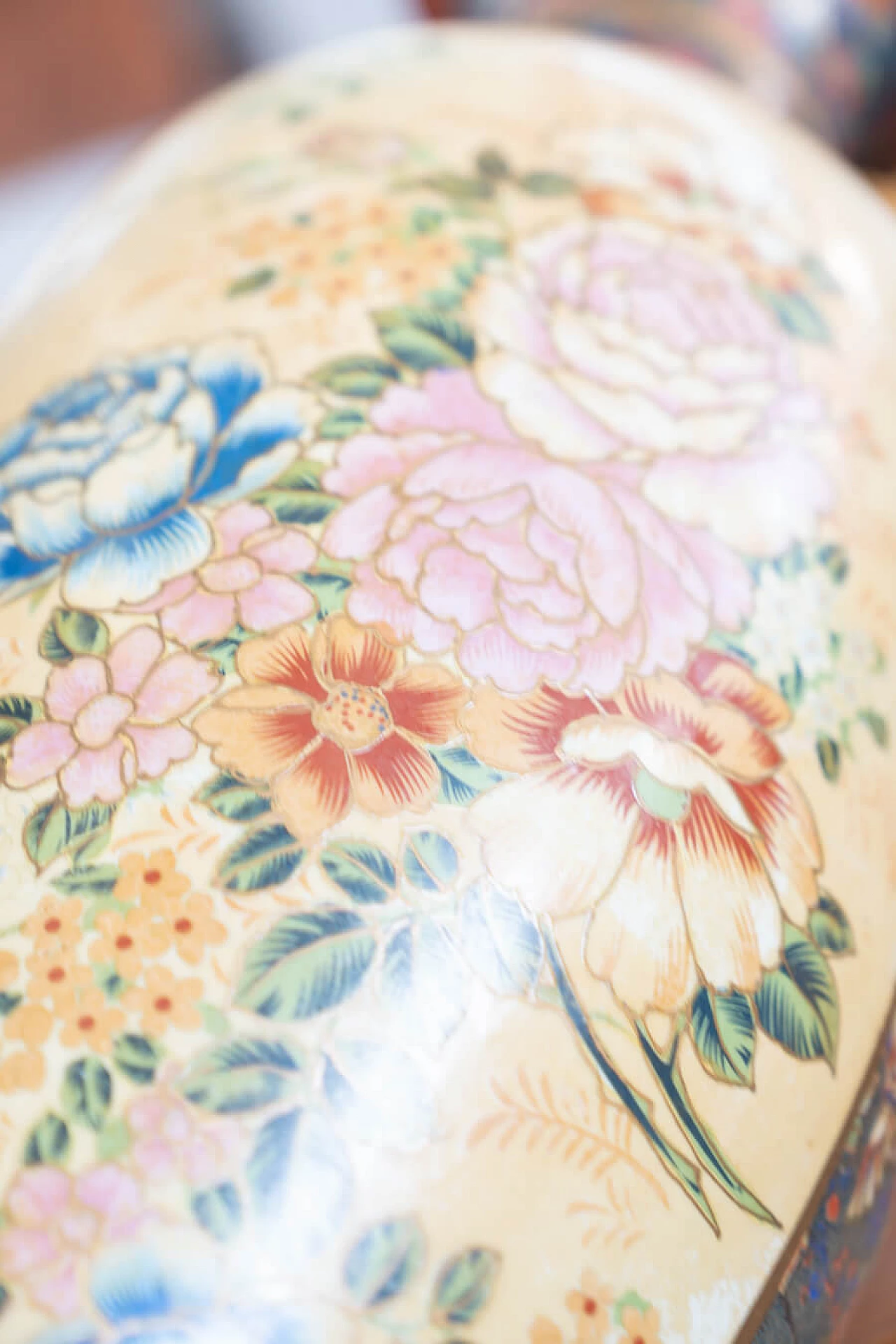 Vaso cinese Golden Satsuma del periodo Meiji, '800 26