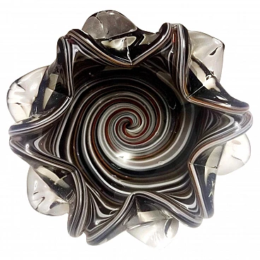 Murano glass ashtray by Fratelli Toso, 1950s