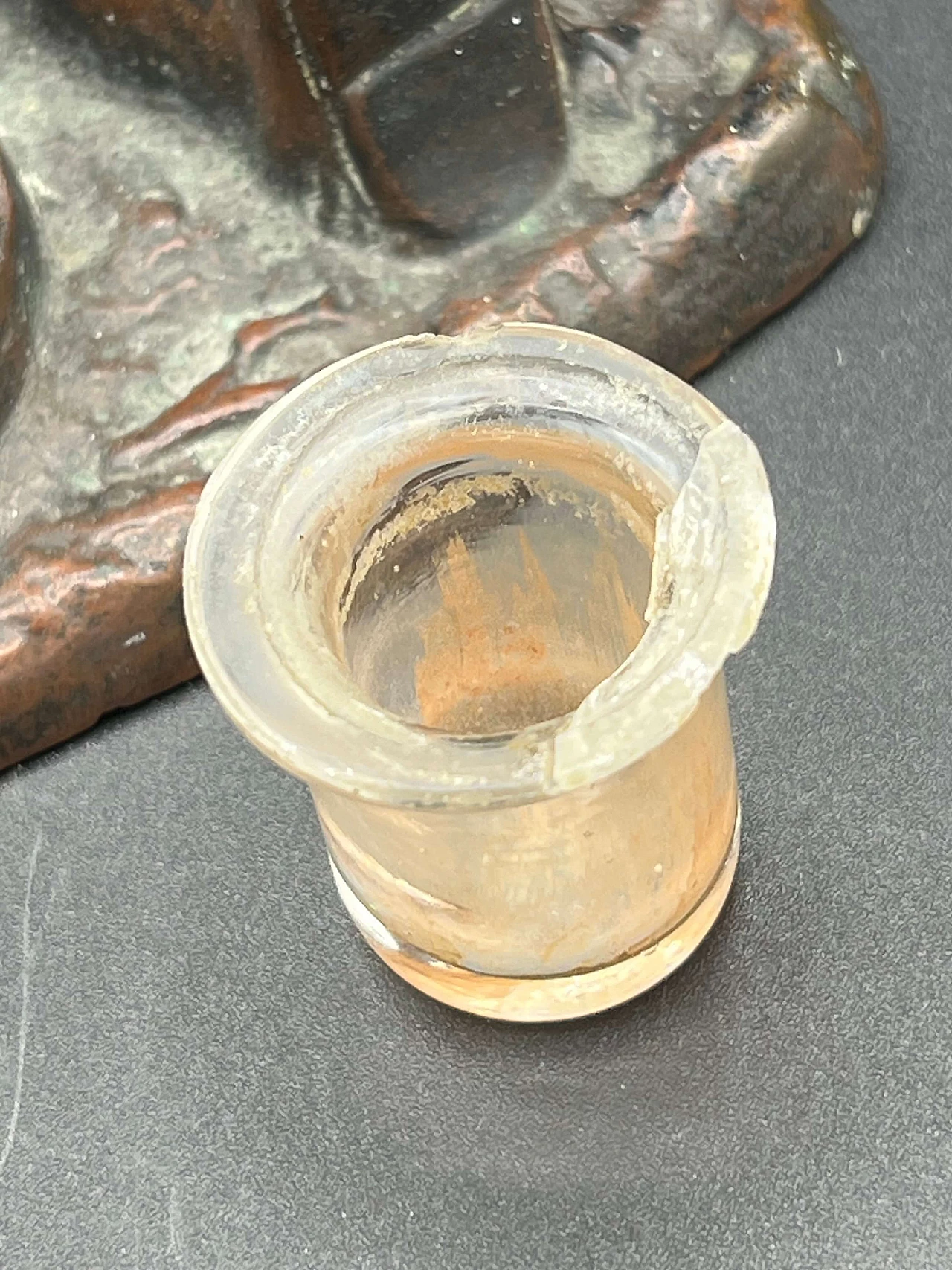 Daniel Lambert, Fat Man, sculptural bronze inkwell, 1870 4