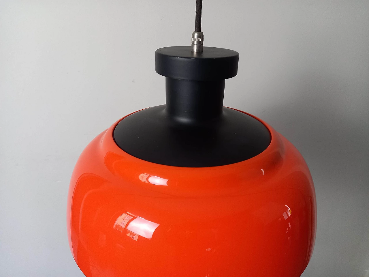 Lampadario KD7 di Fratelli Castiglioni per Kartell, anni '70 7