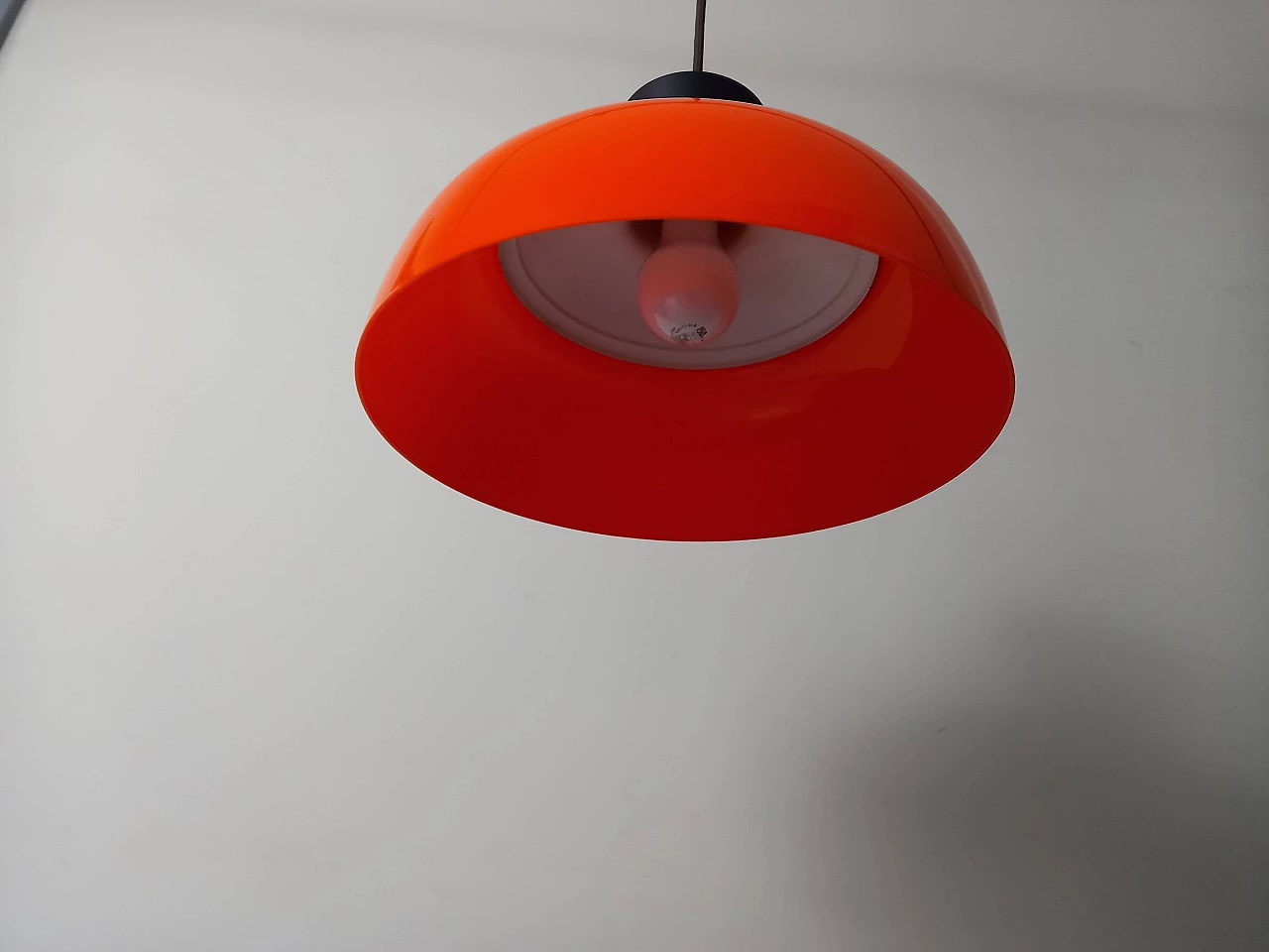 Lampadario KD7 di Fratelli Castiglioni per Kartell, anni '70 8